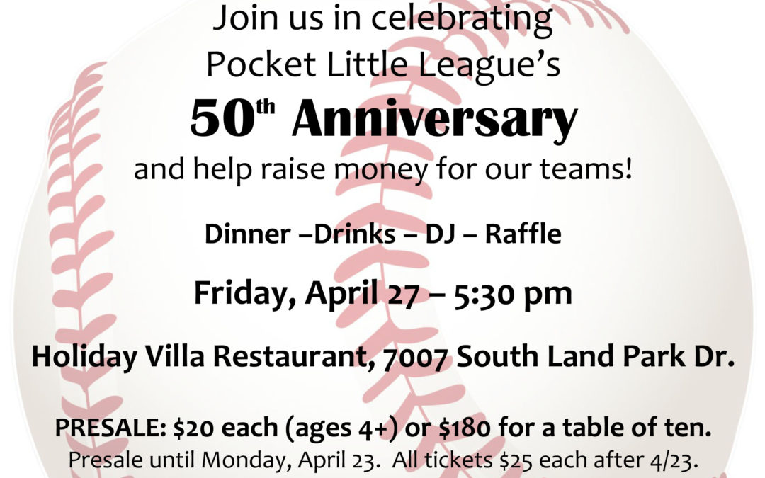 50th Anniversary Fundraising Dinner!