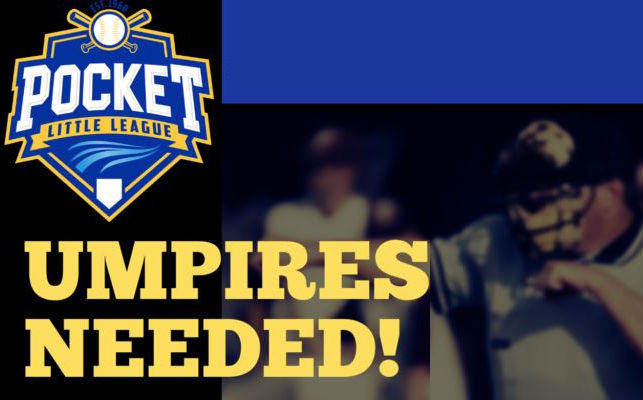 Umpires Needed! Sunday, March 1: Umpire Clinic