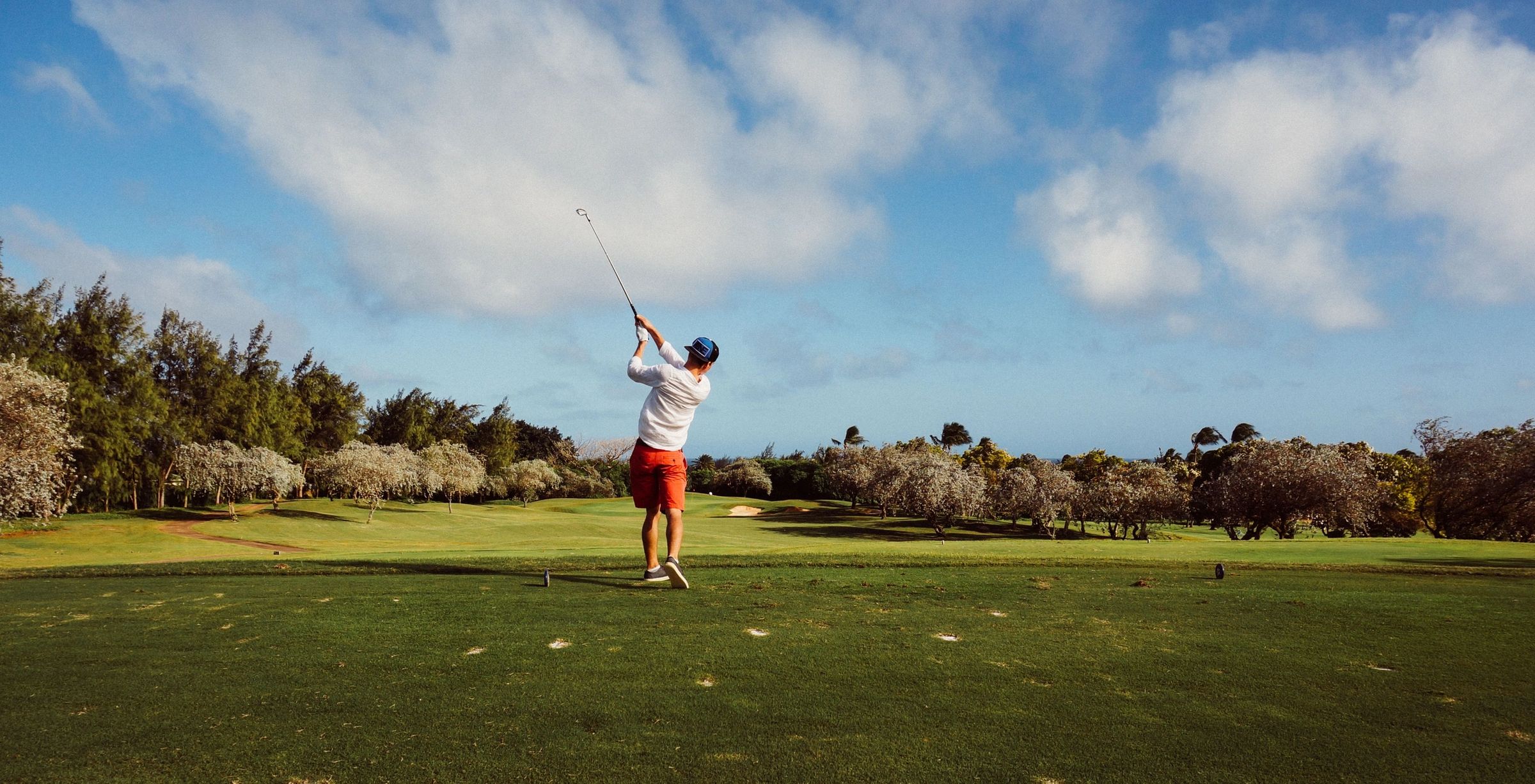 image of golfer on golf course
